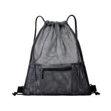 Drawstring Backpack Sports Bag Large Capacity Breathable