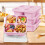 Wheat Straw Lunch Box 4-Compartment with Clear Lid 1