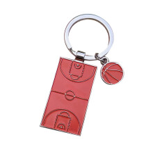 Men's Soccer Keychain Sports Keyring Football Fan Jewelry