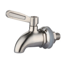 Beverage Dispenser Spigot 304 Stainless Steel 12mm