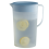 Plastic Pitcher with Lid Blue Eco-Friendly 1.5L 1