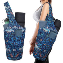 Yoga Mat Bag with Large Side and Zipper Pockets