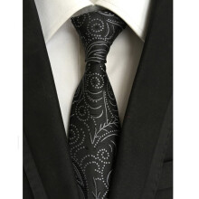 Men's Flower Jacquard Woven Necktie HZ195