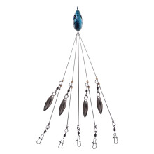 5-Arm Umbrella Rig with Barrel Swivel Fishing Tackle for