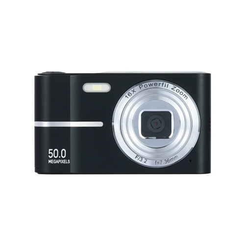 Digital Camera 50MP 1080P 16x Zoom Anti-Shake Compact