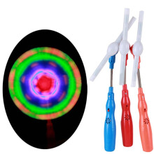 LED Spinning Music Windmill Toy Strip Shape 1 Piece