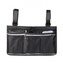 Wheelchair Armrest Pouch Black 1 Piece