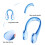 Nose Stop Clips Set for Adults and Kids 4