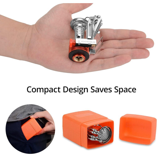 Portable Backpacking Stove Single Burner Compact Jet Boiler 1