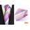 Men's Rainbow Jacquard Polyester Necktie 8cm 1
