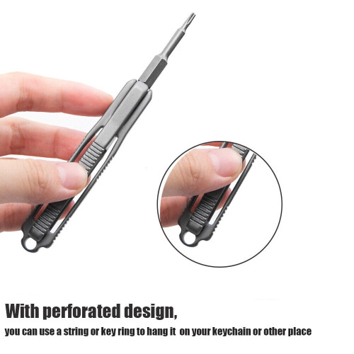 EDC Titanium Multi-Tool Bottle Opener and Screwdriver 2