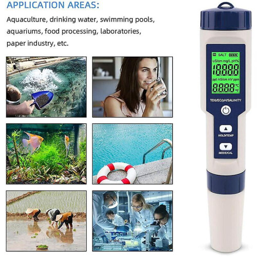Water Test Kit Hardness pH Heavy Metals 16-in-1 1
