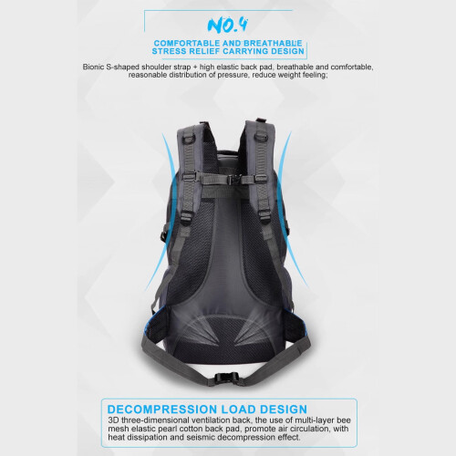 Camping Backpack Waterproof 70L for Adults 2