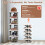 Shoe Rack Vertical Foldable 6-Tier Narrow 5