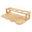 Bamboo Countertop Organizer Set 4