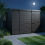 9x10 Pent Composite Shed Tanalised (Single Door, No Windows) 3