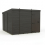 9x10 Pent Composite Shed Tanalised (Single Door, No Windows) 2