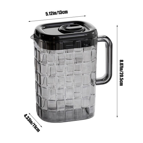 EGYMEN Cold Water Kettle Plastic Dispenser 2.5L Cool White 1