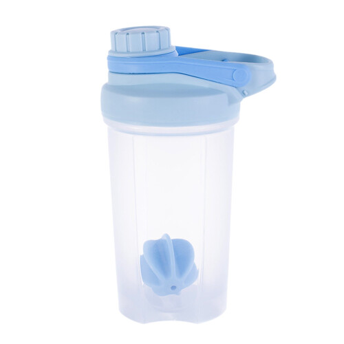 Protein Shaker Bottle Plastic 500 ml with Scale 1