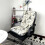 Polyester High-Back Chair Cushions Non-Slip Comfortable for 8