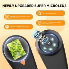 Auto Focus Digital Microscope 200X Magnification Magnifying Glass 5MP Electronic Microscope for Jewellery Watch Repair
