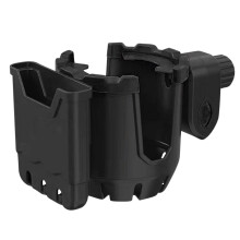 2-in-1 Bike Phone and Water Bottle Holder with Hollow Base