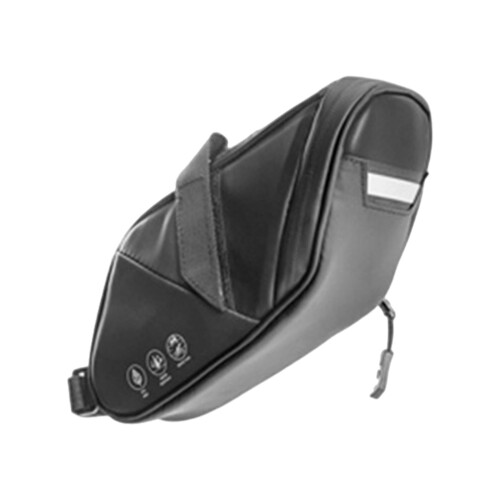Bike Saddle Bag Under Seat Lightweight Storage Pouch White