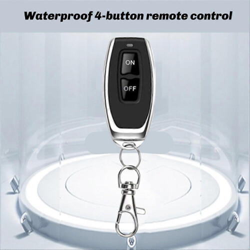 4pcs RF 433MHz Wireless Remote Control Switch for 220V 30A Relay