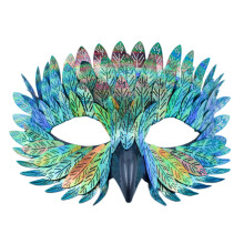 Rollenspielmaske, Maskerademaske, Halbgesichtsmaske,-Farbverlauf