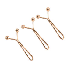 3 Stück Schnell-Taillen-Expander, modischer-Gold