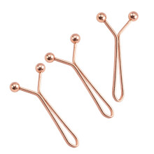 3er-Pack straffender Bundspanner für lose Jeans, Hosen,-Roségold