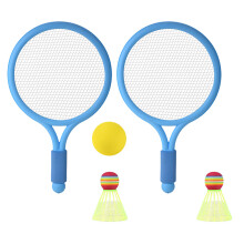 Kinder-Tennis- und Badminton-Spielset mit Tennis und 2-Blau