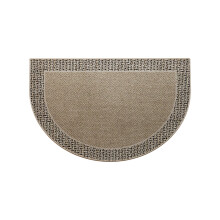Half Round Non-Slip Doormat for Indoor Outdoor Use Washable