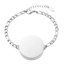 Chique roestvrijstalen handkettingaccessoire, perfect-Zilver