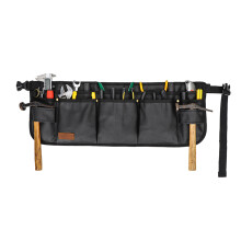 Ceinture utilitaire polyvalente, ceinture à outils de poche-Noir