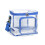 Blue Portable Storage Bag Transparent Foldable Waterproof 1