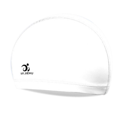 Swimming Hat Waterproof Breathable Faux Leather Elastic Cap