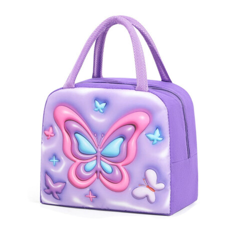 Insulated Lunch Box Tote Bag with Ice Pack 1pc