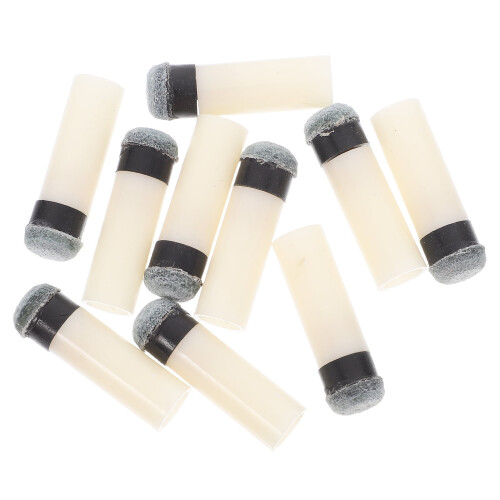 NIAIZEK pool cue tip replacement kit screw-on design 10 pcs