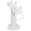 POS Machine Desktop Stand Rotatable White 1pc 1