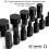 14Pcs Impact Hex Bit Socket Set 1/2" Drive Hexagon Allen Key 8
