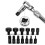 14Pcs Impact Hex Bit Socket Set 1/2" Drive Hexagon Allen Key 3