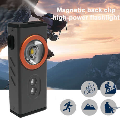 Magnetic Rechargeable LED Work Light with Back Clip 1 Pack