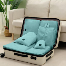 Storage Bag Set Reusable 7-Piece Travel Organizer