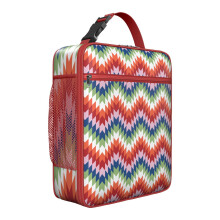 Boho Chic Insulated Lunch Tote with Straps