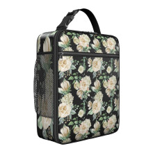 Floral Bento Bag Insulated Lunch Tote