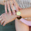 Bracelet de rangement de pilules minimaliste moderne, en-Or 8