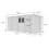 16x6 Pent Composite Shed Tanalised (Single Door, With Windows) 4