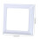 4 stuks Plastic Post Base Cover 4x4Inch Witte Rok Plastic Post 3
