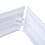4 stuks Plastic Post Base Cover 4x4Inch Witte Rok Plastic Post 8